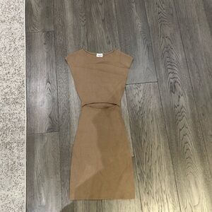 Elegant Tan Dress